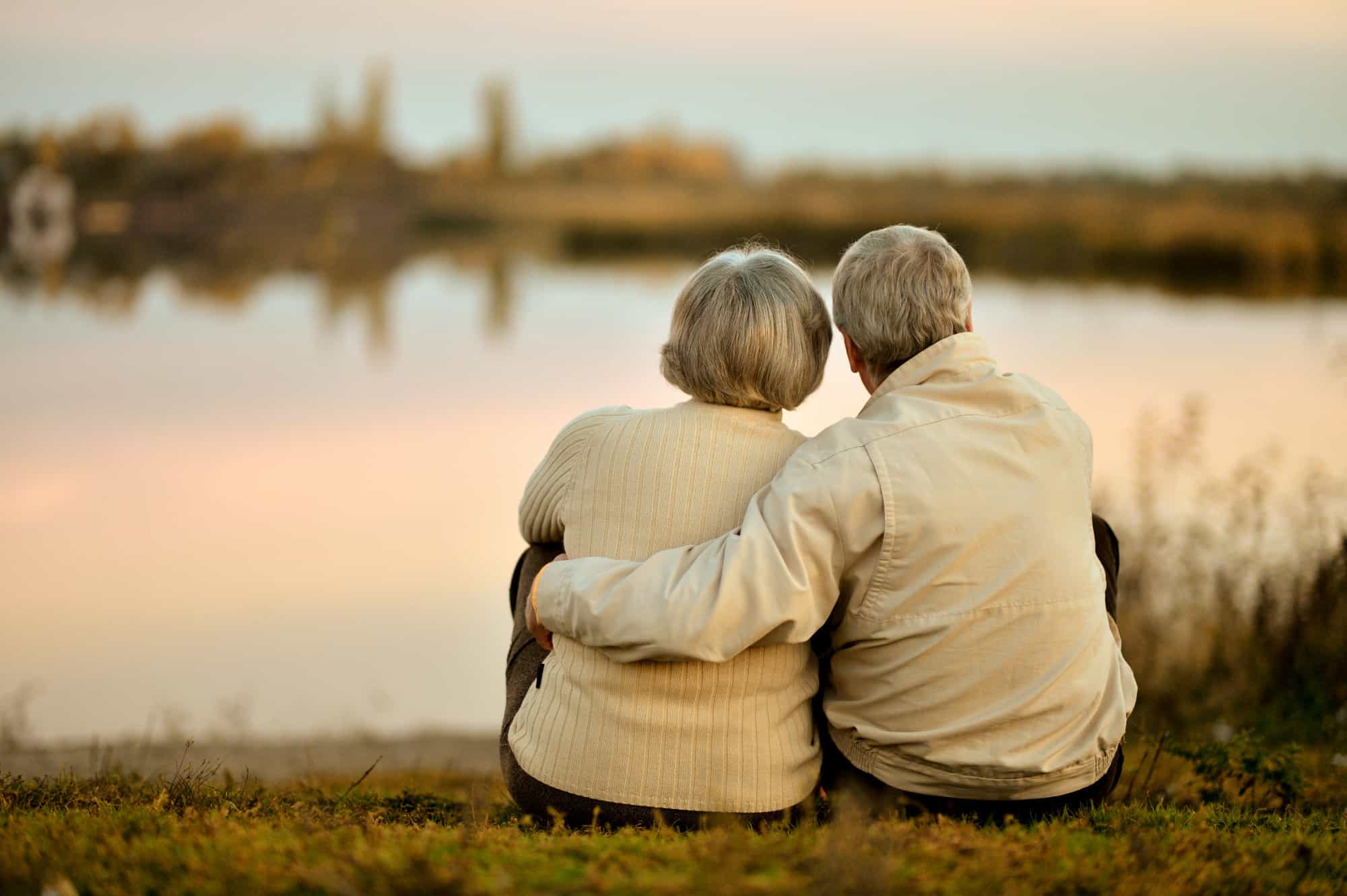 Elderly couple