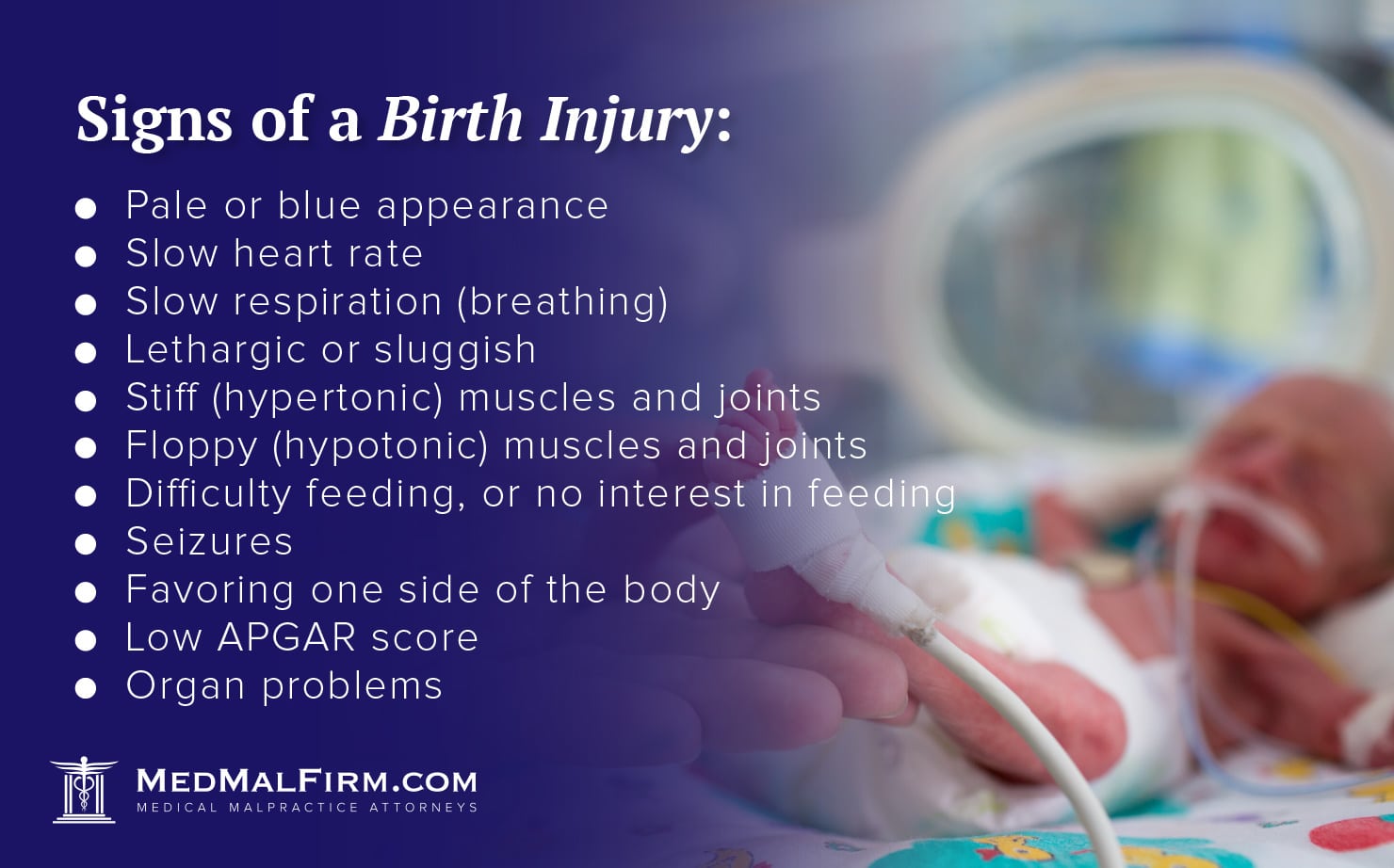 Signs of a Birth Injury
